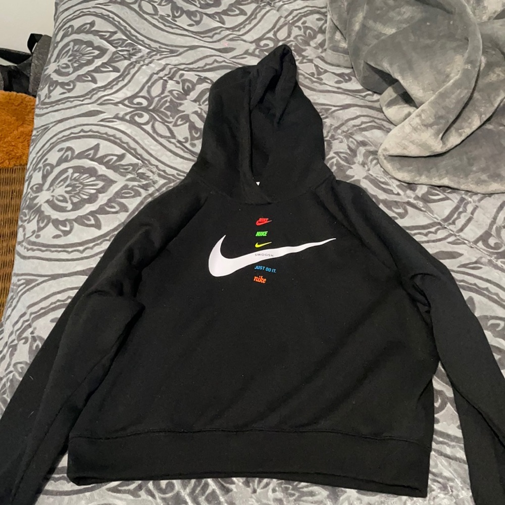 Nike hoodie/ Crop top